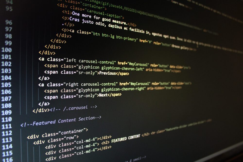 Homepage Code Programming