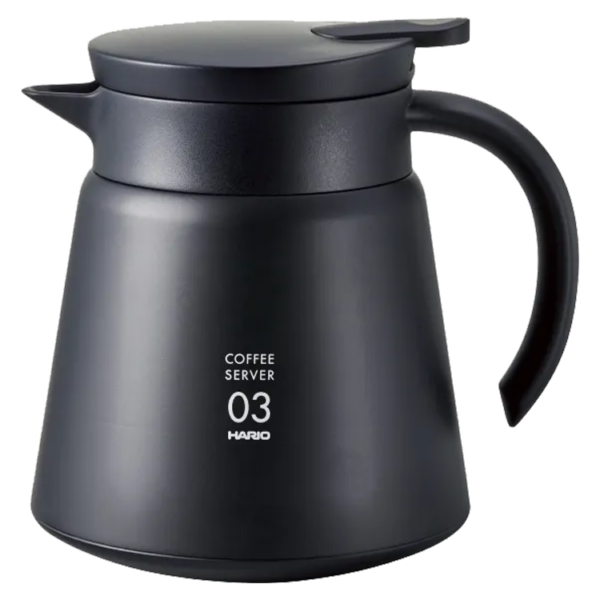 Hario V60 Isolierkanne schwarz Größe 03