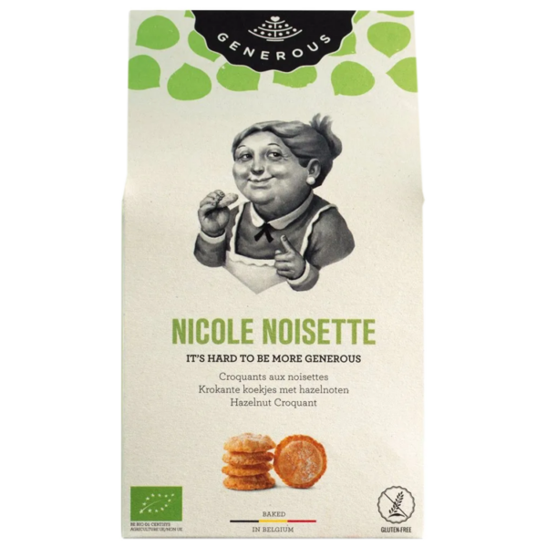 Nicole Noisette, Nussmakronen, glutenfrei, Bio 100 g