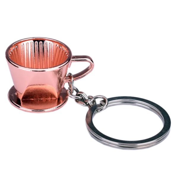 Schlüsselanhänger "Coffee Filter Kupfer"