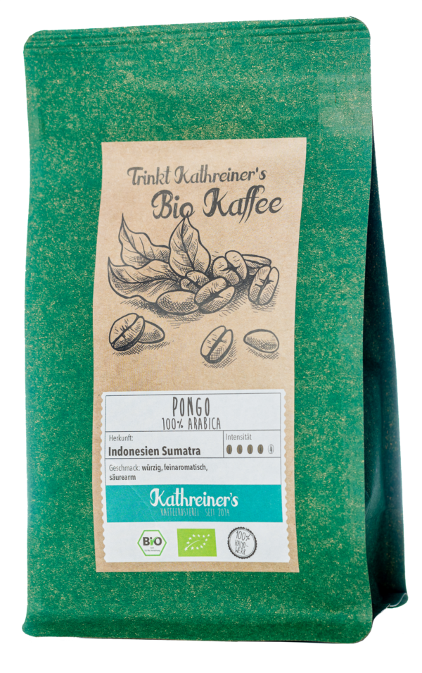 Kathreiner´s Bio Kaffee Sumatra Mandheling -DE-ÖKO-039
