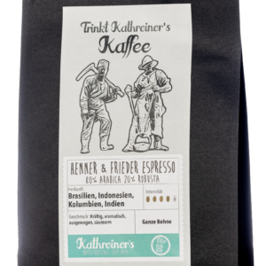 Kathreiner´s Henner & Frieder Espressomischung